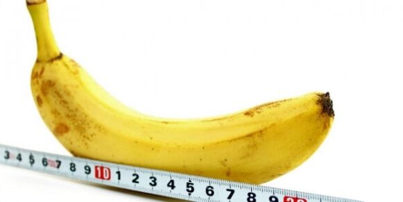 mjerenje banane u obliku penisa i načini povećanja
